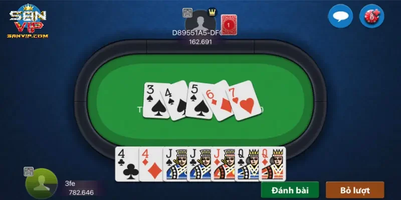 Hướng dẫn chơi xì tố Sanvip dễ dàng